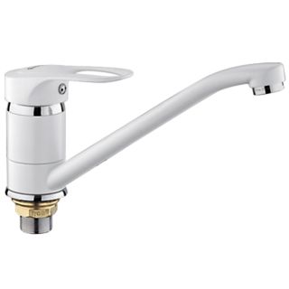 Смеситель для кухни Frap F4928-12 белый